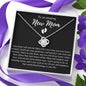 To an amazing New Mom | Love Knot Necklace