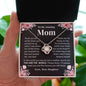 To My Amazing Mom | You Are The World | Love Knot Necklace