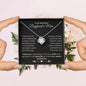 To My Wonderful Boyfriend's Mom | Love Knot Necklace