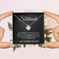 To My Soulmate | My Missing Piece | Love Knot Necklace