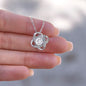 To My Mother In Law | I Feel so Lucky | Love Knot Necklace