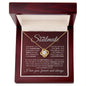 To My Soulmate| You're My Queen| Love Knot Necklace