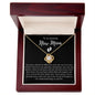 To an amazing New Mom | Love Knot Necklace