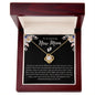 To an amazing New Mom| Love Knot Necklace
