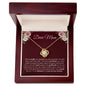 Dear Mom | You're My Angel | Love Knot Necklace