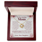 To My Amazing Mom|You are the World| Love Knot Necklace