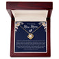 To an amazing New Mom | Love Knot Necklace