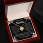 To My Amazing Mom | You Are The World | Love Knot Necklace