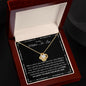 To My Mother In Law | I Feel so Lucky | Love Knot Necklace
