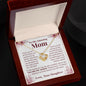 To My Amazing Mom|You are the World| Love Knot Necklace