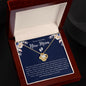 To an amazing New Mom | Love Knot Necklace