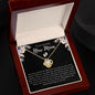 To an amazing New Mom| Love Knot Necklace
