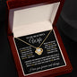 To My Beautiful Wife| Love Knot Necklace