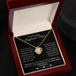 To My Wonderful Boyfriend's Mom | Love Knot Necklace