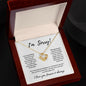 I'm Sorry | Love Knot Necklace