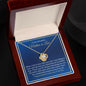 To My Wonderful Mother In Law | Lucky to Have You In My Life | Love Knot Necklace