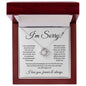 I'm Sorry | Love Knot Necklace