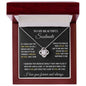To My Beautiful Soulmate | You're Special To Me | Love Knot Necklace