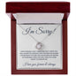 I'm Sorry | Love Knot Necklace