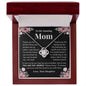 To My Amazing Mom | You Are The World | Love Knot Necklace