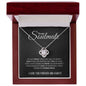To My Soulmate | My Missing Piece | Love Knot Necklace