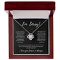 I'm Sorry | Love Knot Necklace