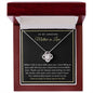 To My Amazing Mother in Law| I Feel So Lucky | Love Knot Necklace