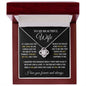 To My Beautiful Wife| Love Knot Necklace