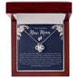 To an amazing New Mom | Love Knot Necklace