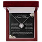 To My Wonderful Bonus Mom| Love Knot Necklace