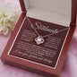 To My Soulmate| You're My Queen| Love Knot Necklace