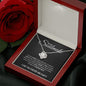 To My Soulmate | My Missing Piece | Love Knot Necklace