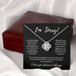 I'm Sorry | Love Knot Necklace