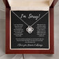 I'm Sorry | Love Knot Necklace