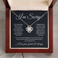 I'm Sorry | Love Knot Necklace