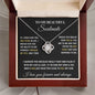 To My Beautiful Soulmate | You're Special To Me | Love Knot Necklace