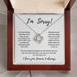 I'm Sorry | Love Knot Necklace