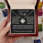 To My Beautiful Wife| Love Knot Necklace
