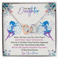 To My Daughter | You're The Best Thing That Happened To Me| Interlocking Hearts Necklace