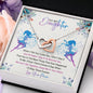 To My Daughter | You're The Best Thing That Happened To Me| Interlocking Hearts Necklace