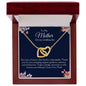 To My Mother- On My Wedding Day | Interlocking Hearts necklace