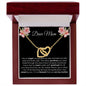 Dear Mom | You're My Angel | Interlocking Hearts necklace