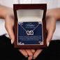 To My Mother- On My Wedding Day | Interlocking Hearts necklace