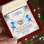 To My Daughter | You're The Best Thing That Happened To Me| Interlocking Hearts Necklace