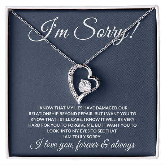 I'm Sorry | Forever Love Necklace
