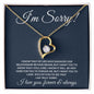 I'm Sorry | Forever Love Necklace