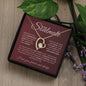 To My Soulmate|My Queen| Forever Knot Necklace