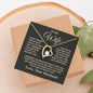 To My Wife | I Can't Live Without You | Forever Love Necklace