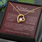 To My Soulmate|My Queen| Forever Knot Necklace