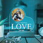 Personalized Night Light Acrylic | Heart Acrylic
